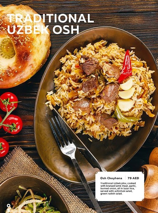 Osh Menu