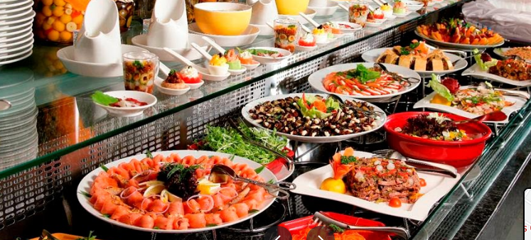 مطعم ببوفيه راق في دبي